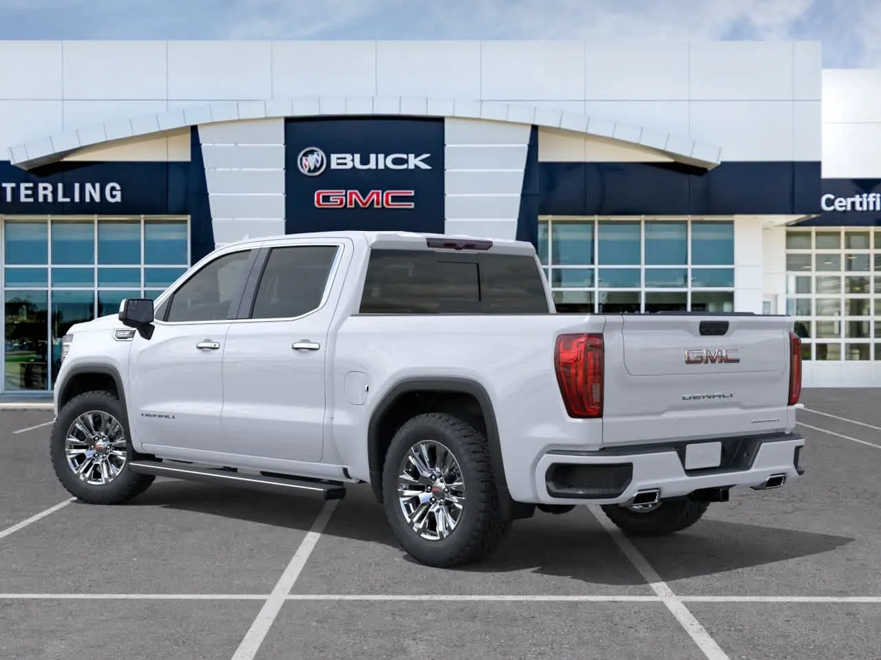 New 2026 Glacier White Tricoat GMC Denali image 3