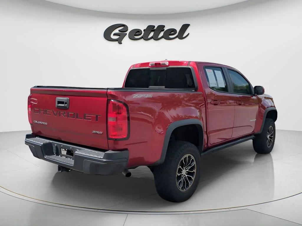 Used 2021 CHERRY RED TINTCOAT Chevrolet 4WD ZR2 image 5
