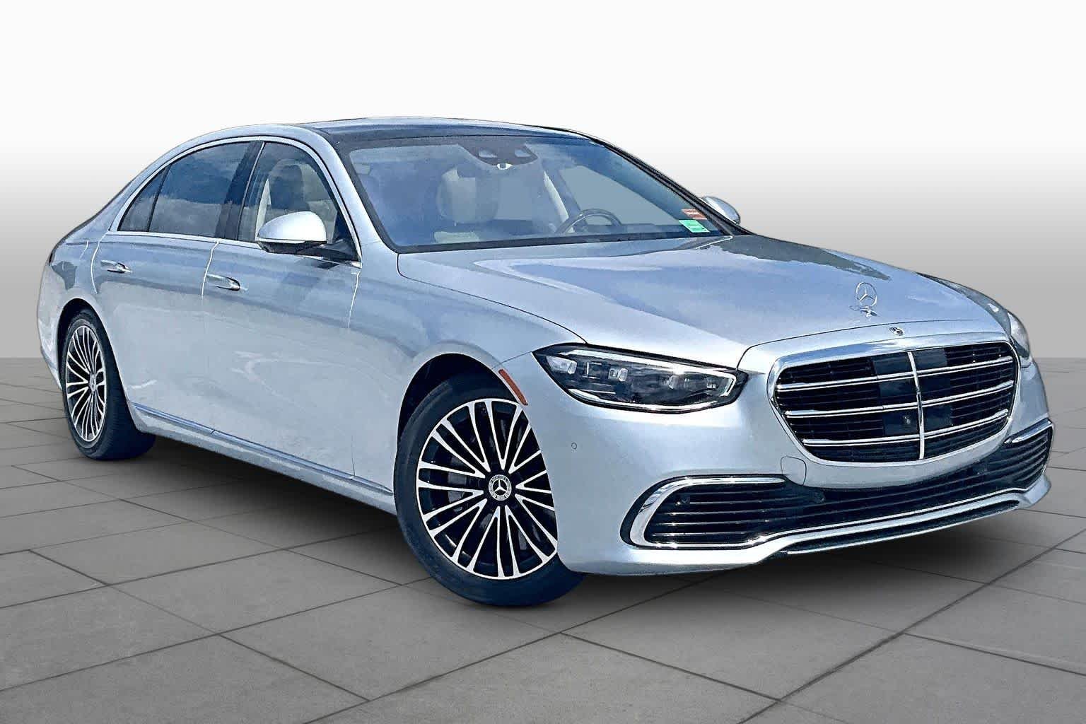 Used 2021 Cirrus Silver Mercedes-Benz S 580 image 3