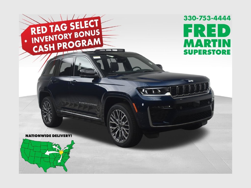 New 2027 Fathom Blue Pearl-Coat Paint Jeep Summit image 1