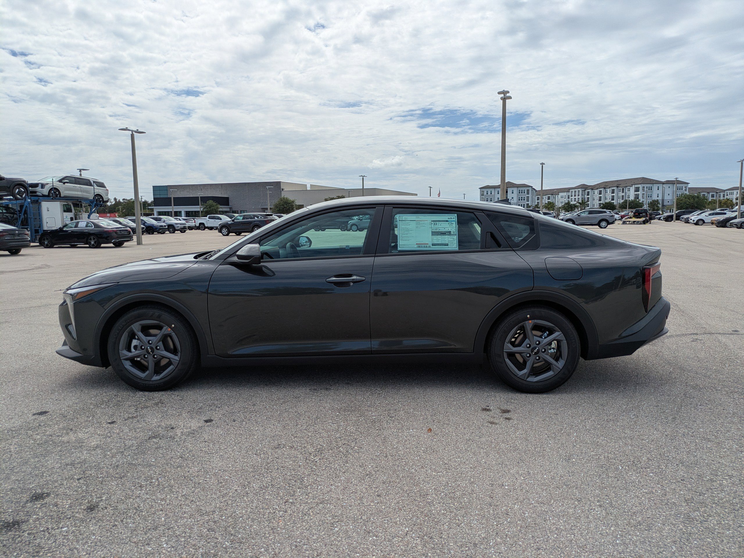 New 2026 Steel Gray Kia LXS image 8