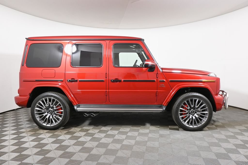 Certified Used 2025 MANUFAKTUR Cardinal Red Metallic Mercedes-Benz G 63 AMG® image 8