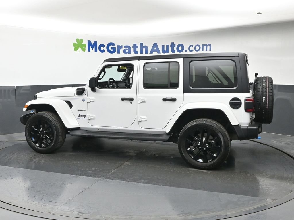 Used 2023 White Jeep Sahara 4xe image 22