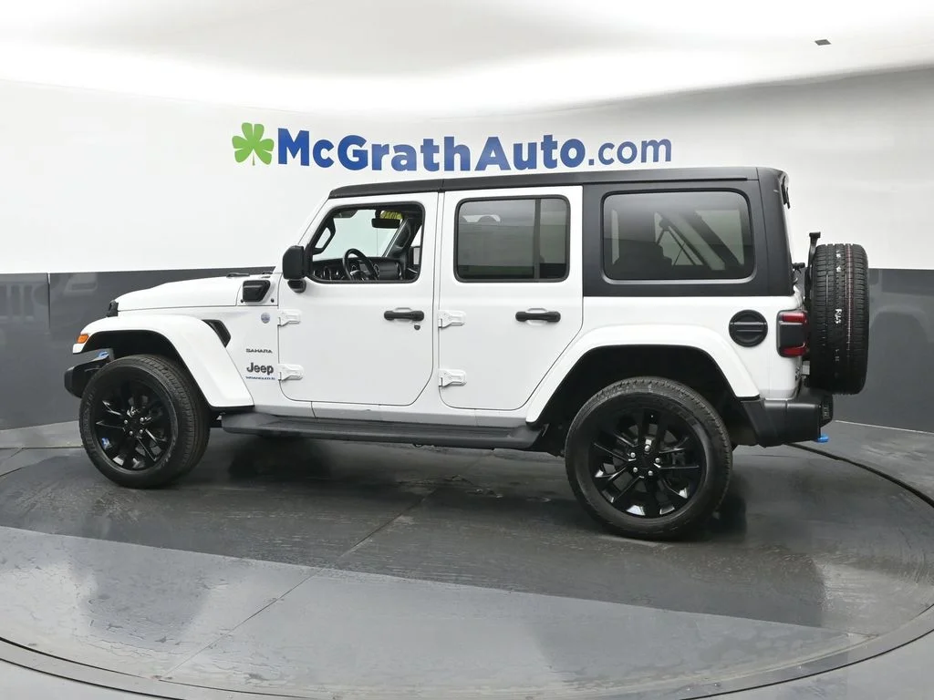 Certified Used 2023 White Jeep Sahara 4xe image 22