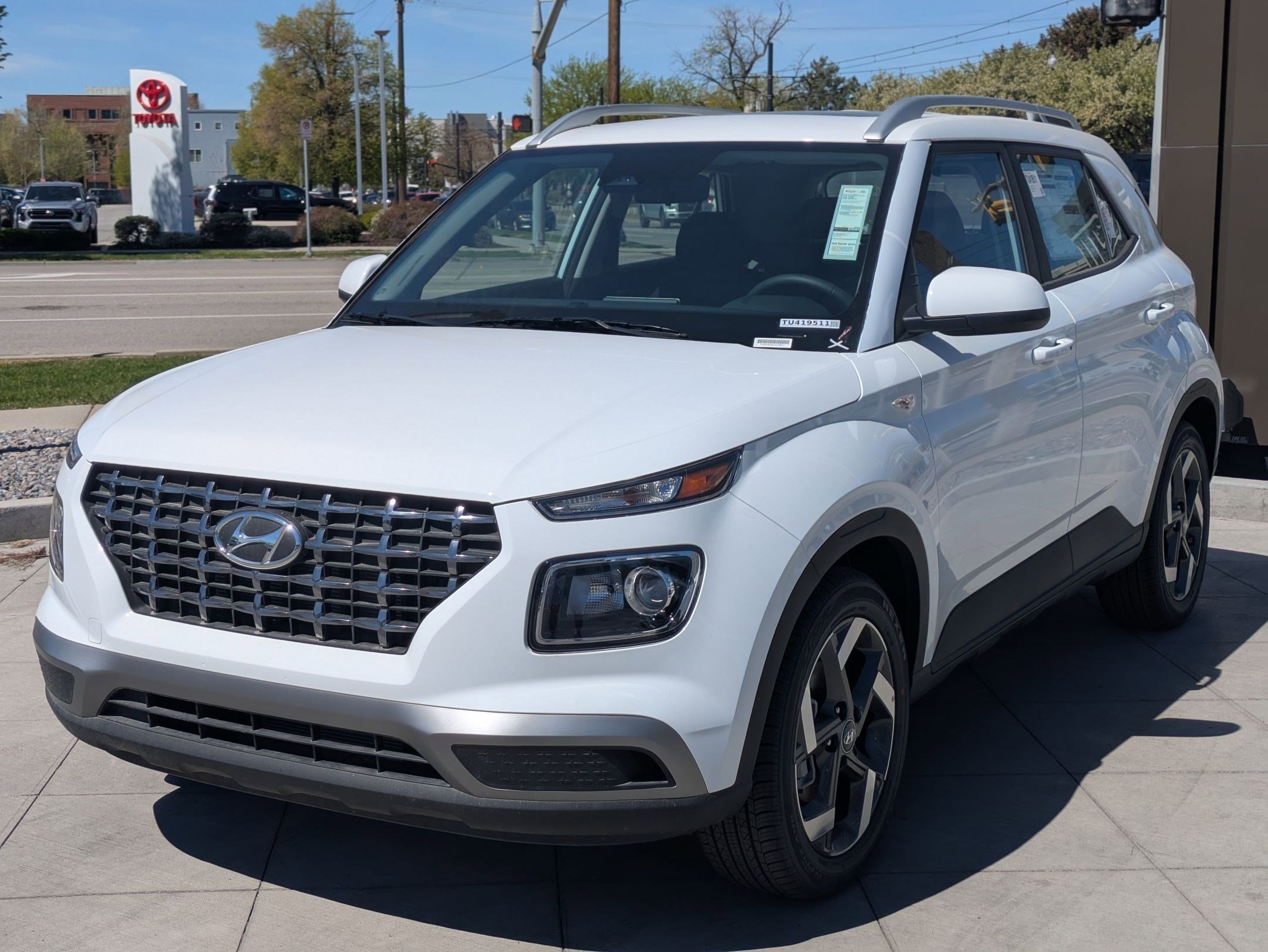 New 2026 Lunar White Hyundai SEL image 8