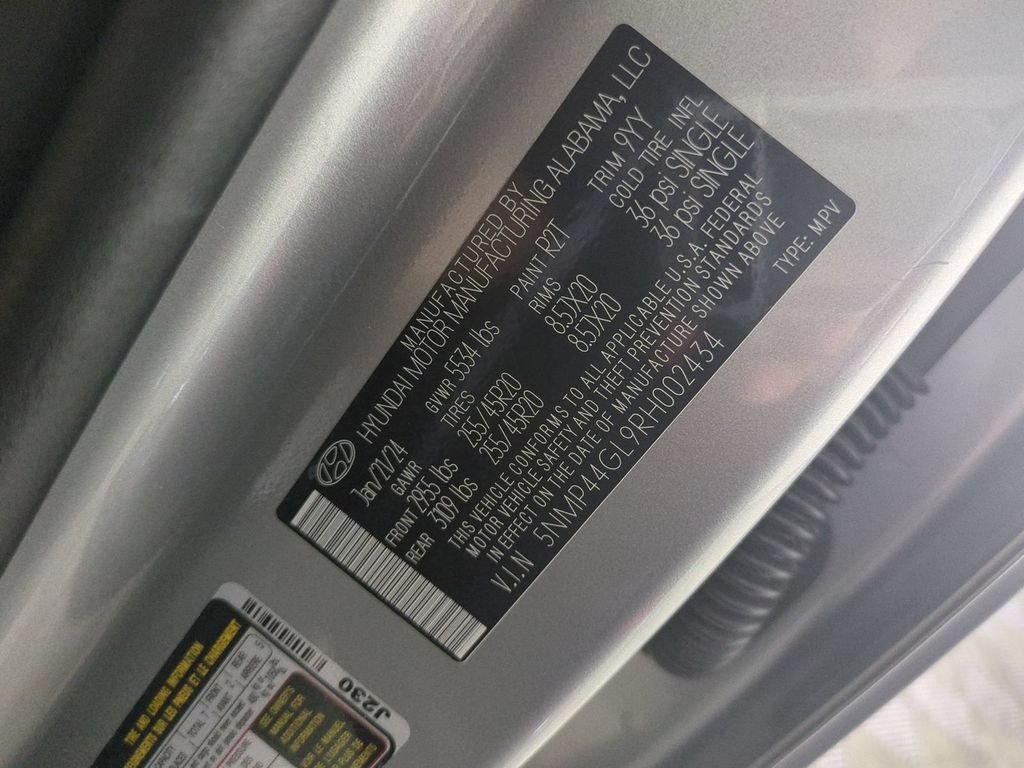 Certified Used 2024 Silver Hyundai Limited image 42