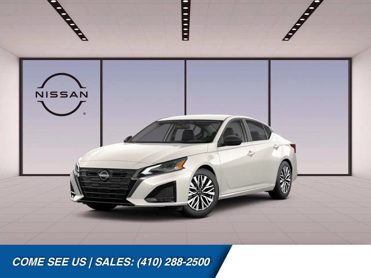 New 2026 Pearl White TriCoat Nissan SV image 1