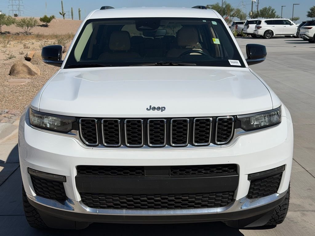 Used 2021 White Jeep Limited image 3