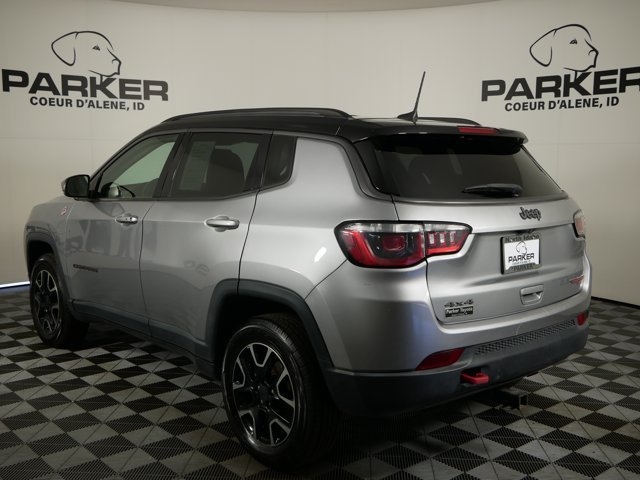 Used 2019 Billet Silver Metallic Clearcoat Jeep Trailhawk image 7