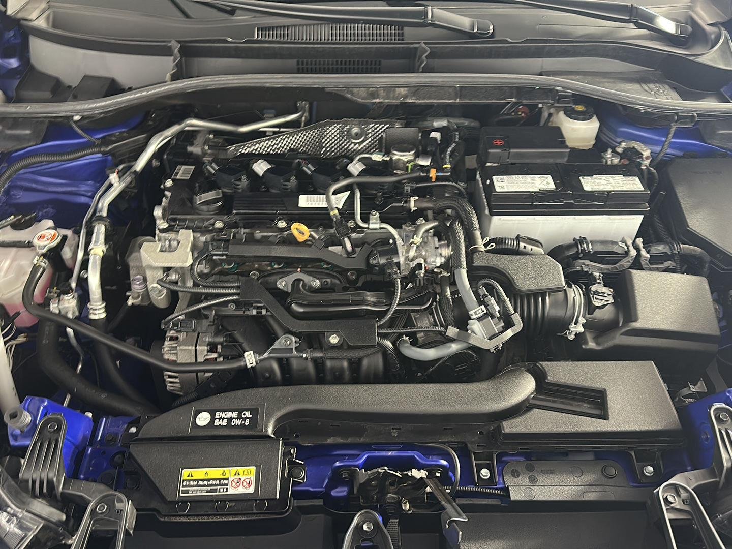 Certified Used 2024 Blue Crush Metallic Toyota LE image 23