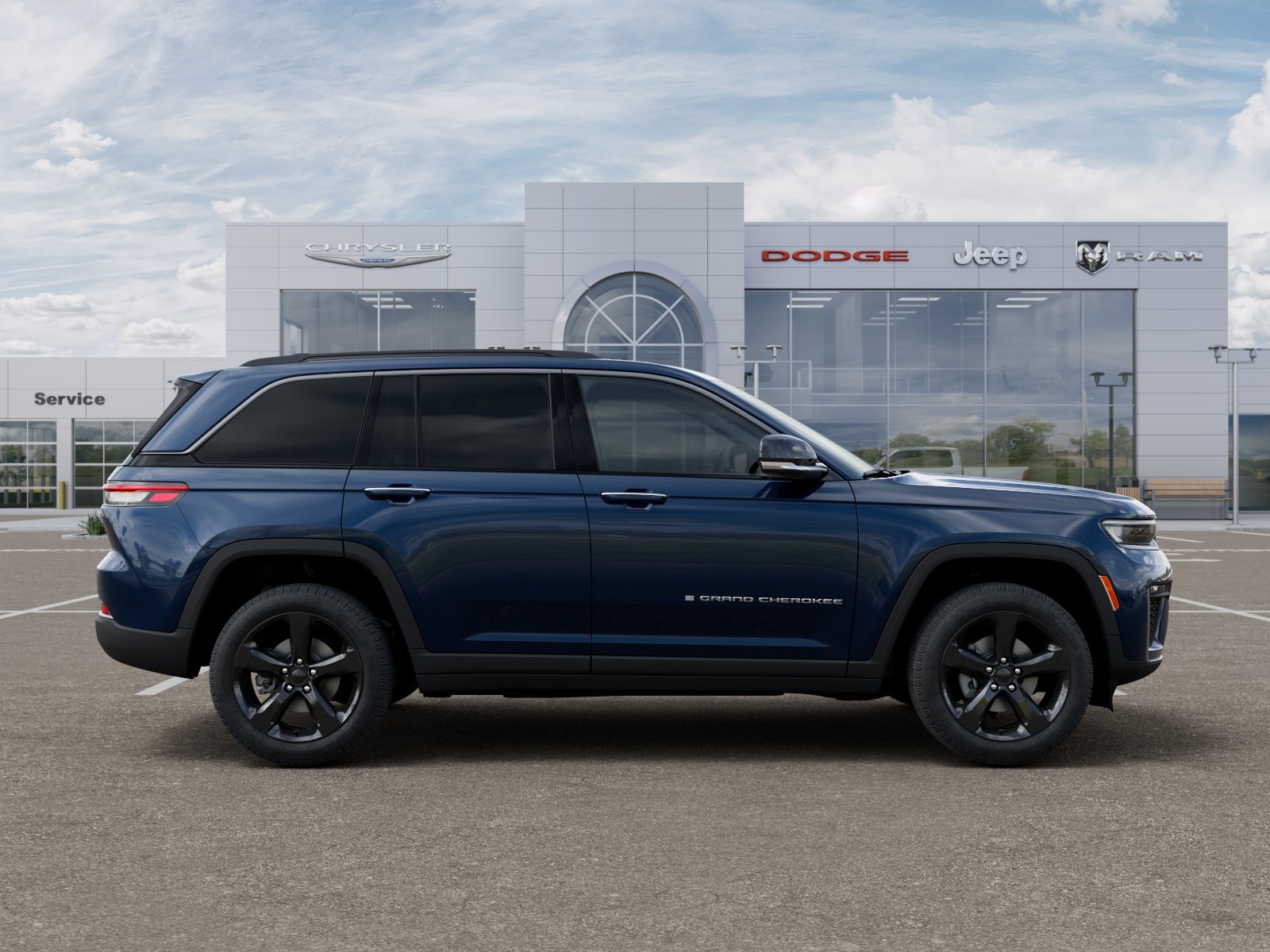New 2026 Fathom Blue Pearl-Coat Exterior Paint Jeep Limited image 47