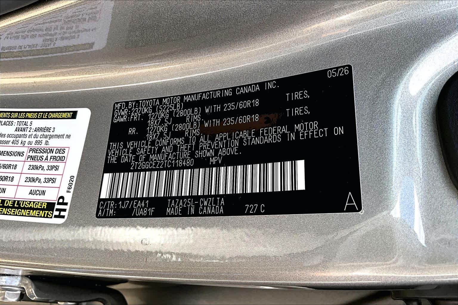 New 2026 Atomic Silver Lexus PREMIUM image 21