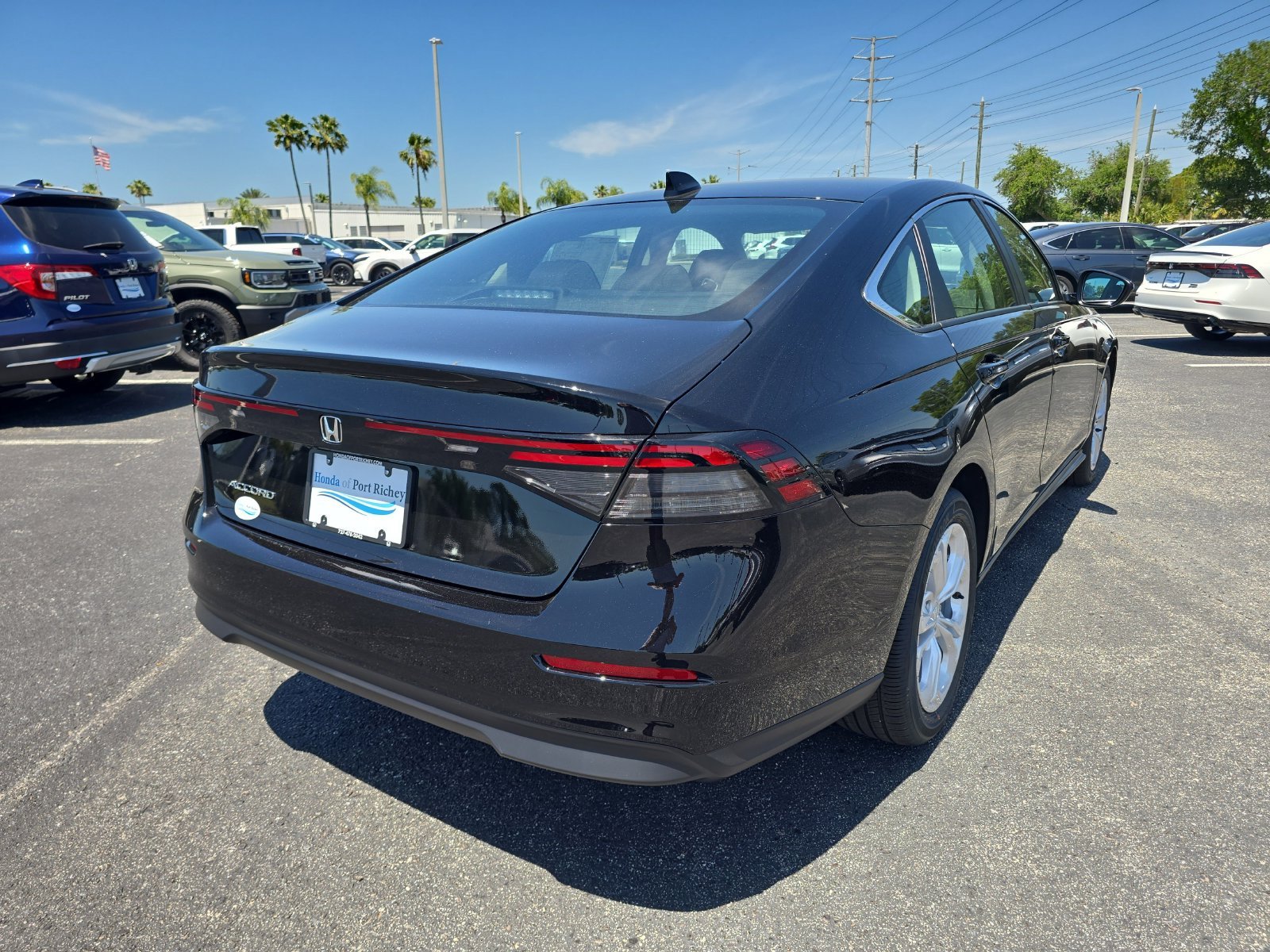New 2026 Crystal Black Pearl Honda LX image 4