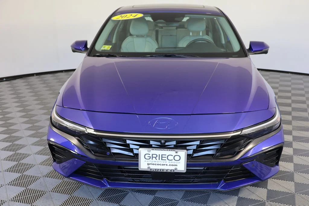 Used 2024 Blue Hyundai Limited image 3