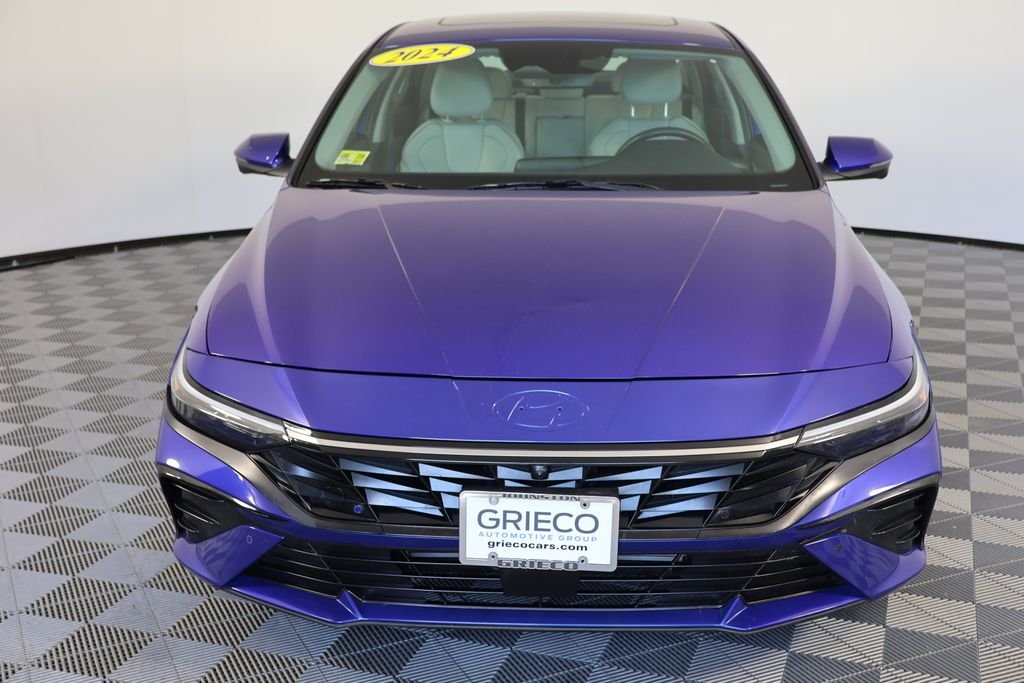 Used 2024 Blue Hyundai Limited image 3