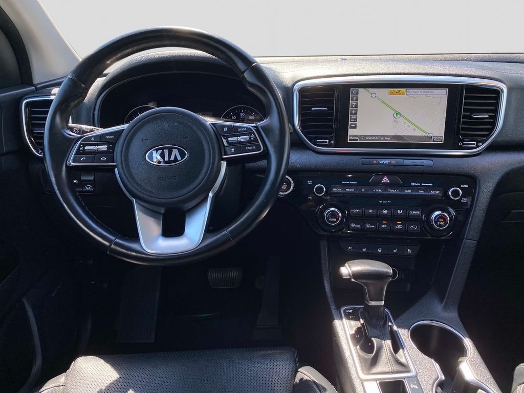 Used 2022 Blue Kia LX image 12