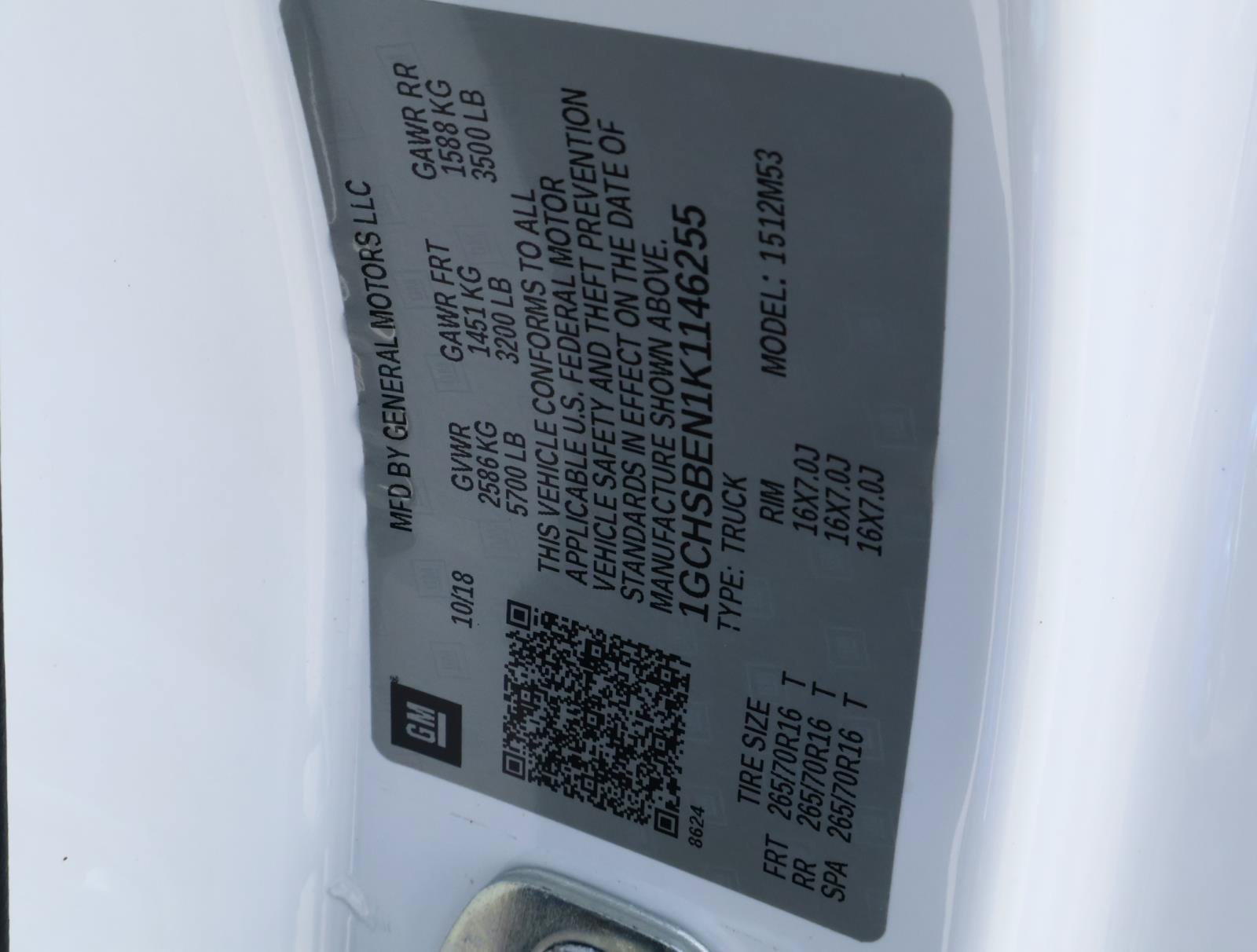 Used 2019 Summit White Chevrolet Work Truck image 19
