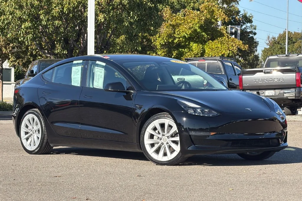 Used 2022 Tesla Model 3 Long Range with VIN 5YJ3E1EB7NF305180 for sale in Tracy, CA