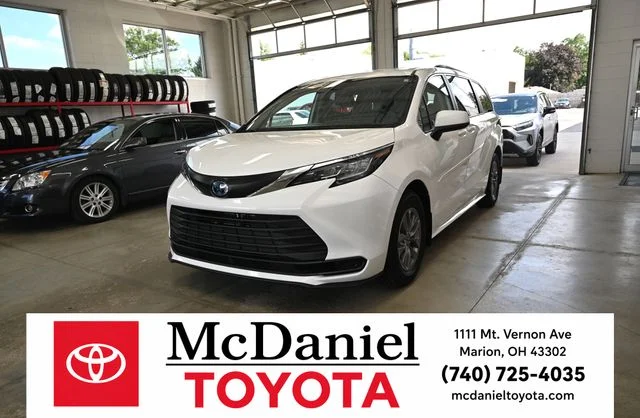 Used 2023 White Toyota LE image 1