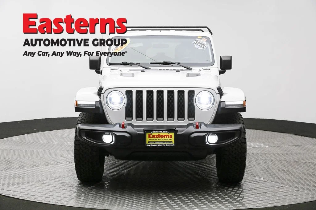 Used 2020 White Jeep Unlimited Rubicon image 2