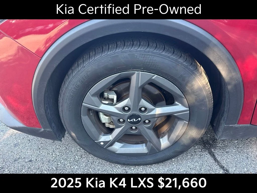 Certified Used 2025 Red Kia LXS image 10