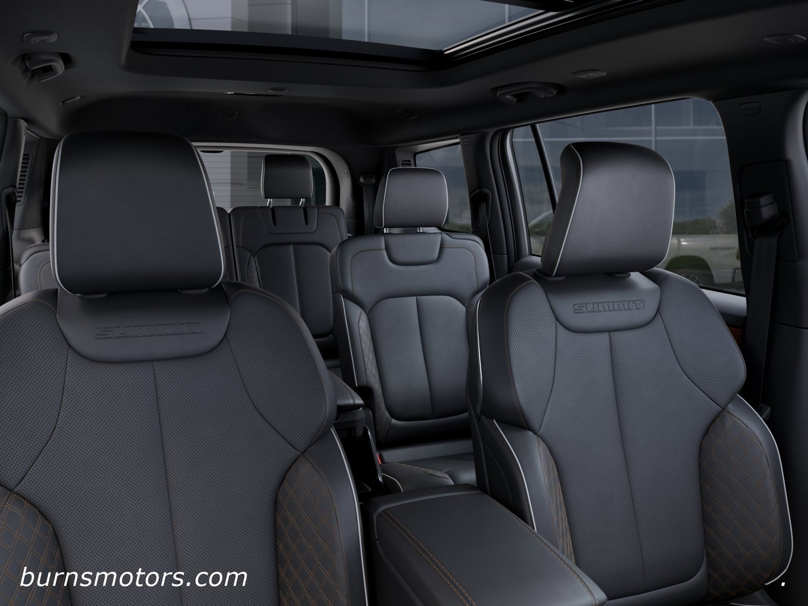 New 2026 Diamond Black Crystal Pearl-Coat Exterior Paint Jeep Summit image 26