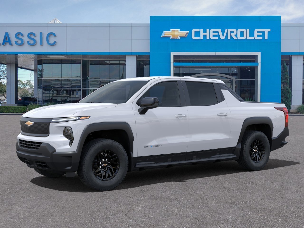 2024 Chevrolet Silverado EV Work Truck White at Classic Elite Chevrolet Hwy 6