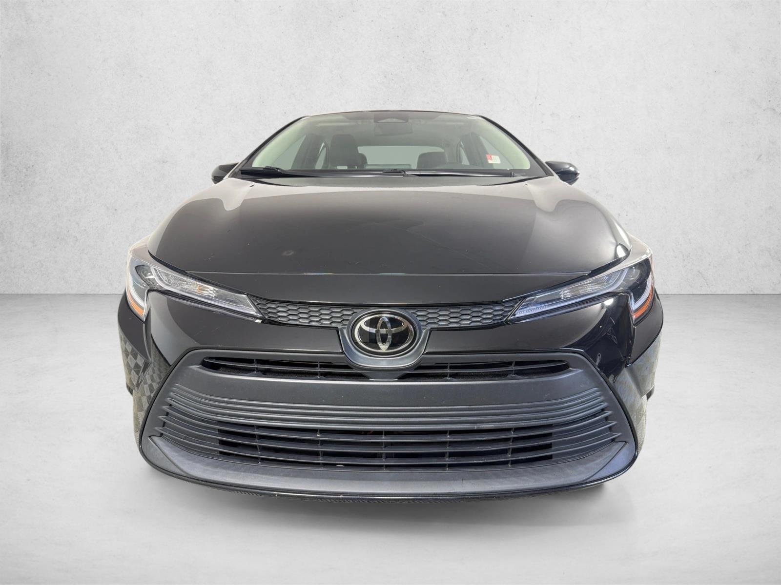 Certified Used 2023 Midnight Black Metallic Toyota LE image 8