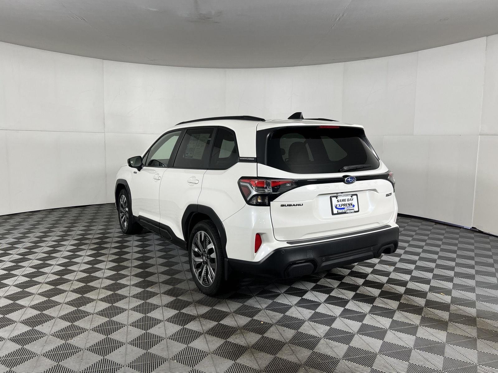 Used 2025 Crystal White Pearl Subaru Touring Hybrid image 26