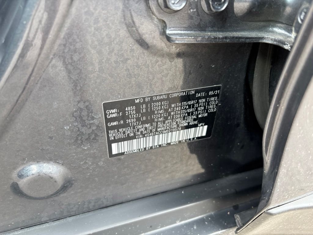 Used 2021 Gray Subaru Premium image 11