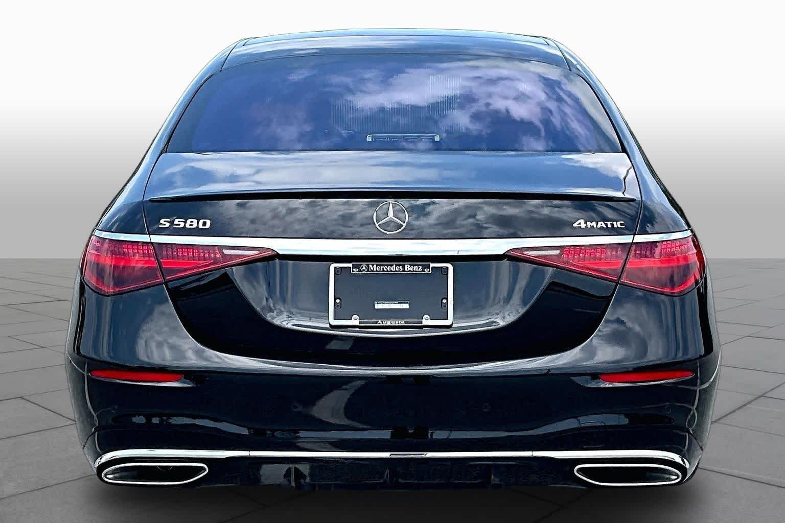 Used 2024 Obsidian Black Metallic Mercedes-Benz S 580 image 5