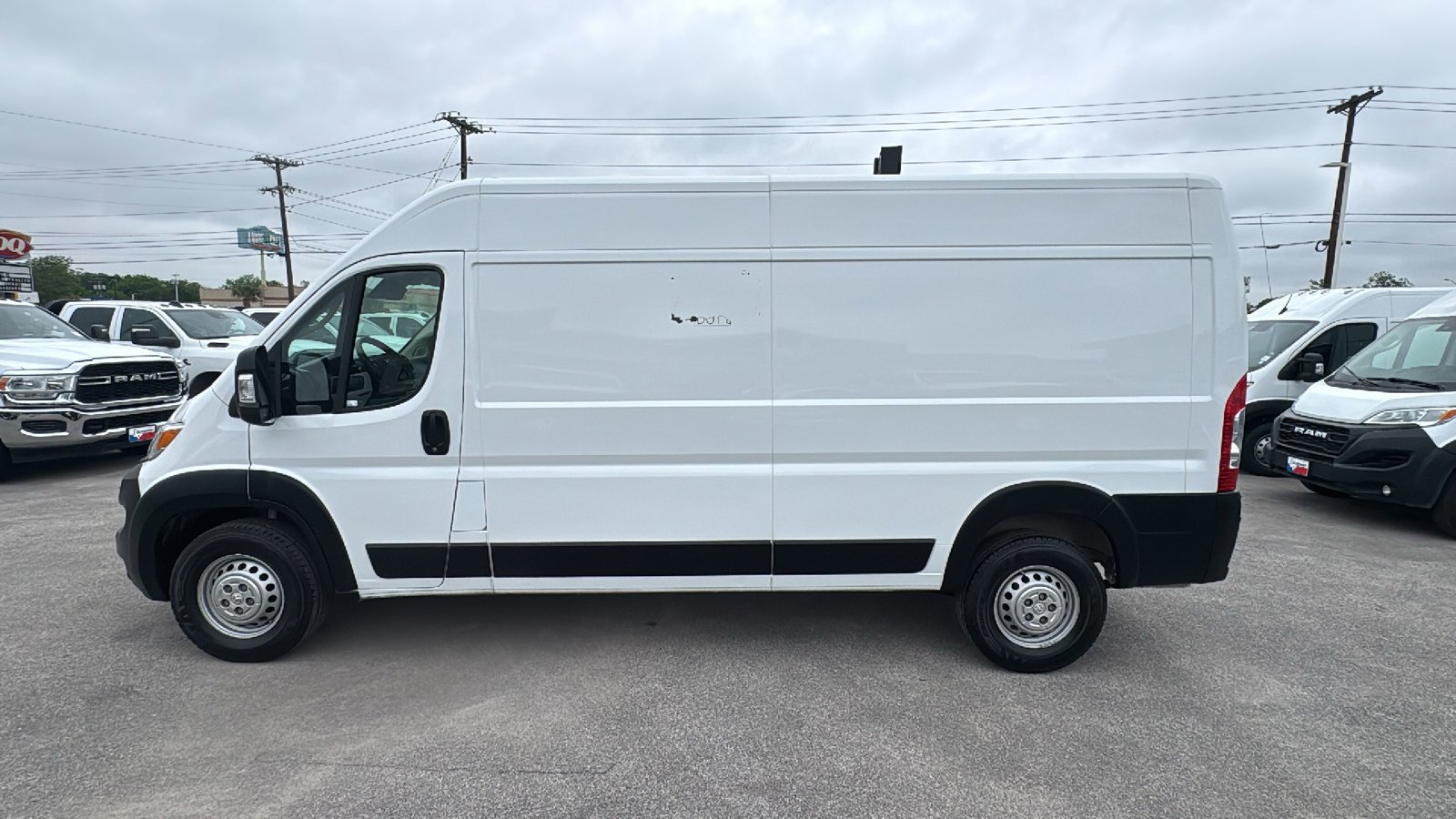 Used 2025 Bright White Clearcoat Ram Tradesman image 8