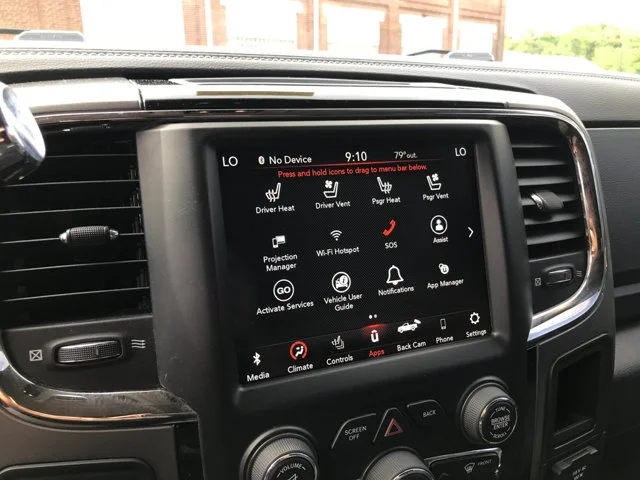 Used 2018 Granite Crystal Metallic Clearcoat Ram Laramie image 18