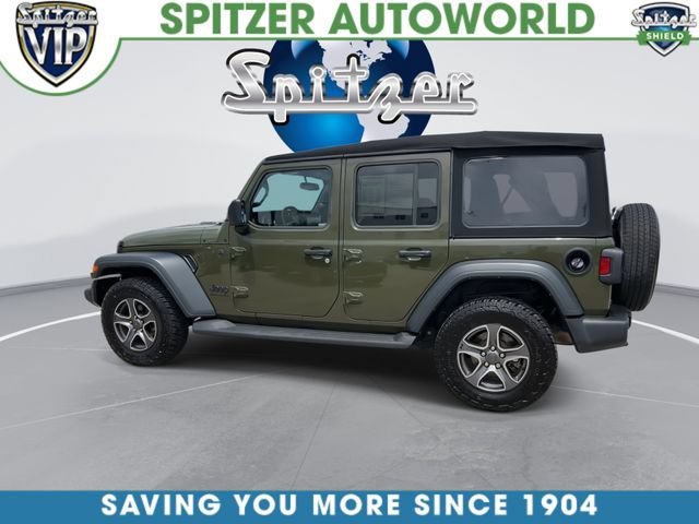 Used 2023 Green Jeep 4-Door Sport S 4x4 image 7