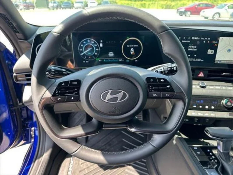 Used 2025 Intense Blue Hyundai SEL Sport image 11