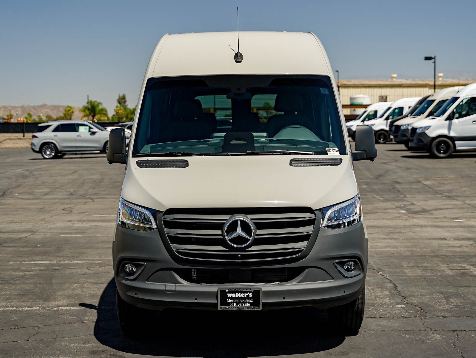 New 2026 Stone Gray Mercedes-Benz 2500 High Roof I4 Diesel HO 144 RWD image 2