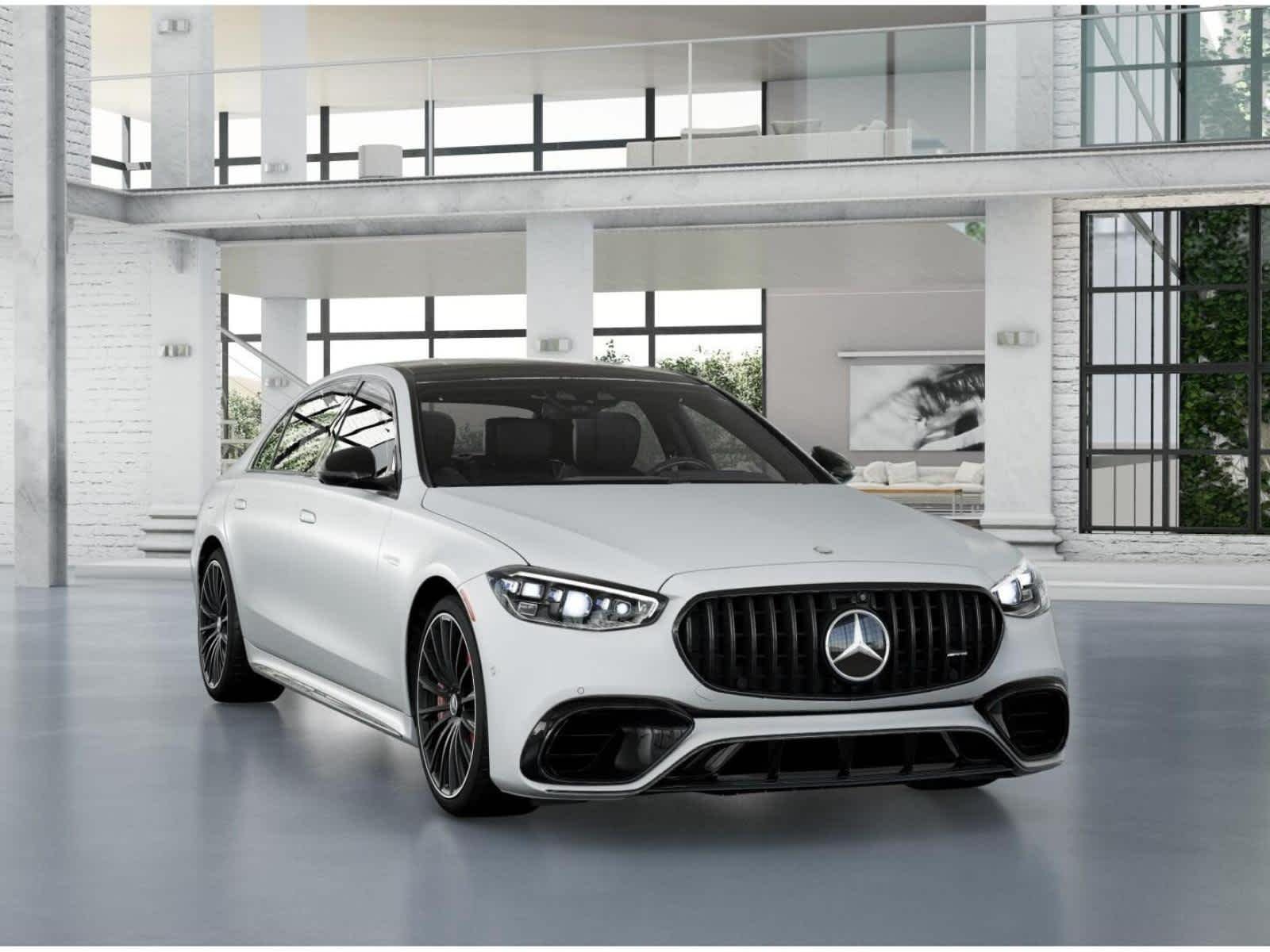 New 2026 MANUFAKTUR Signature Moonlight White Magno Mercedes-Benz AMG® S 63 E image 9