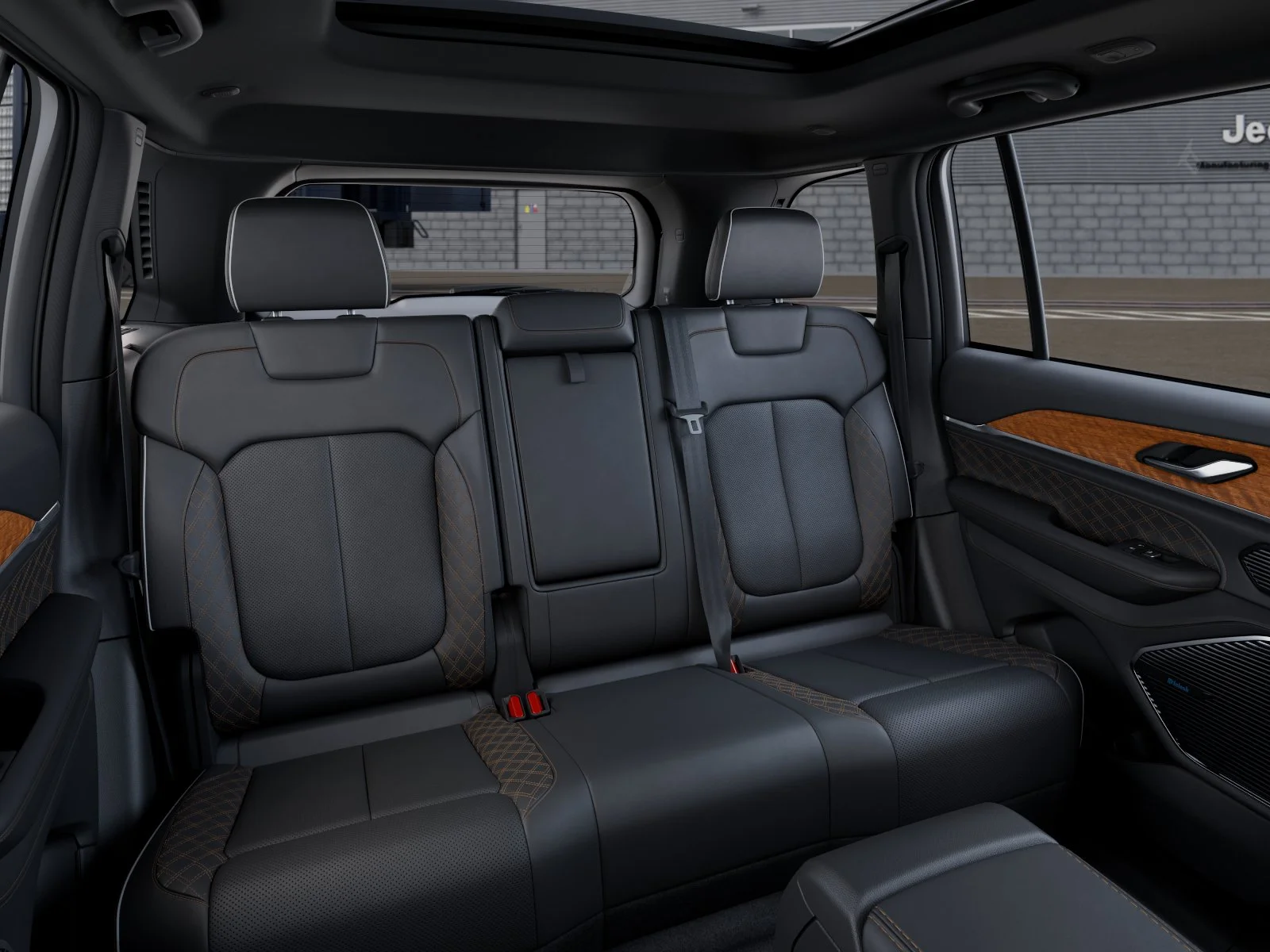 New 2026 Diamond Black Crystal Pearl-Coat Exterior Paint Jeep Summit IN-TRANSIT image 41