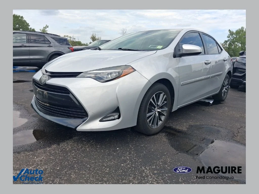 Used 2019 Silver Toyota LE image 1