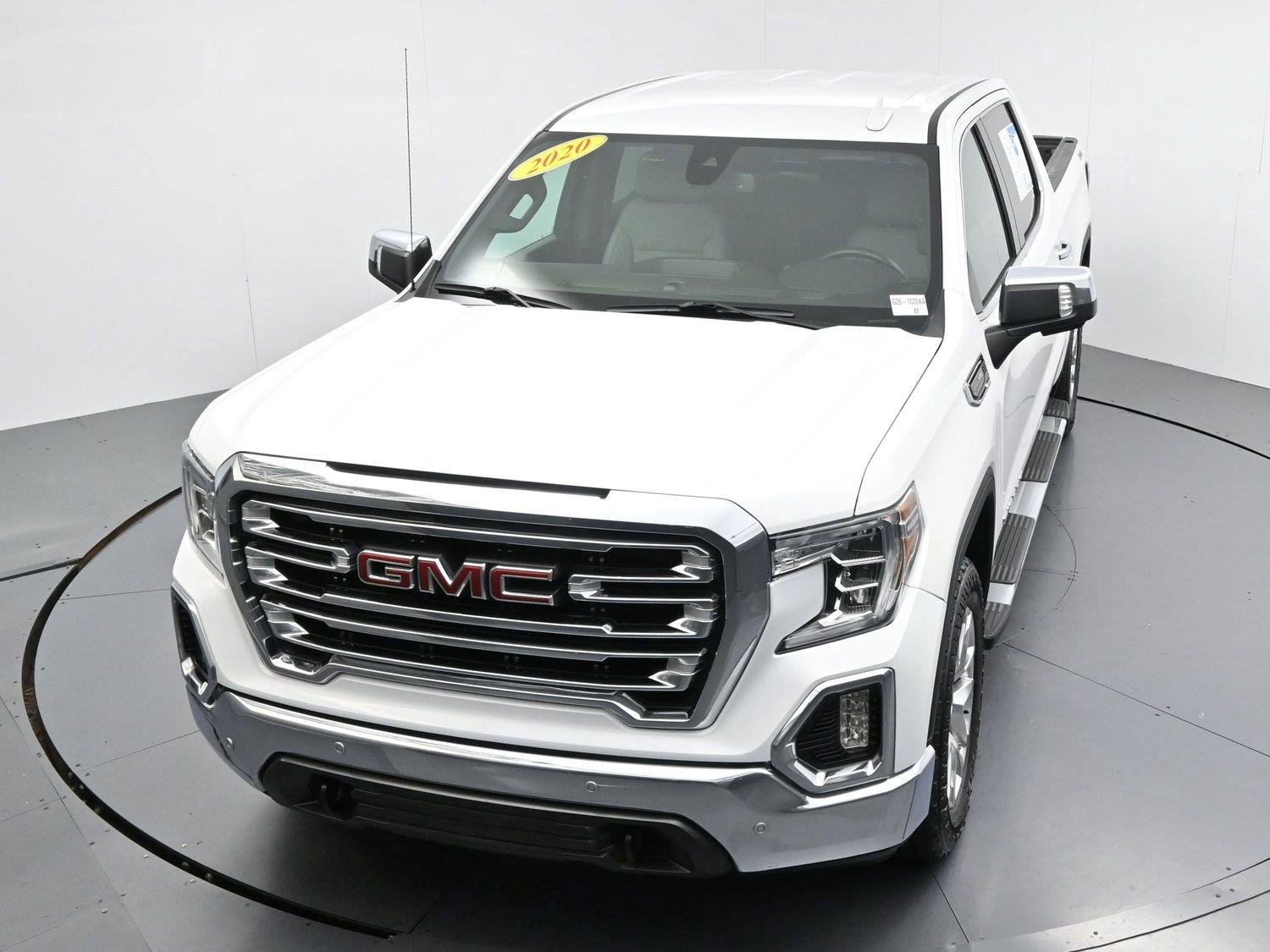 Used 2020 SUMMIT WHITE GMC SLT image 39