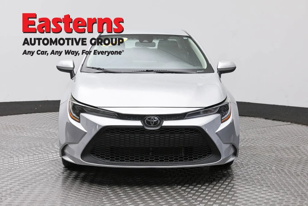 Used 2021 Silver Toyota LE image 2