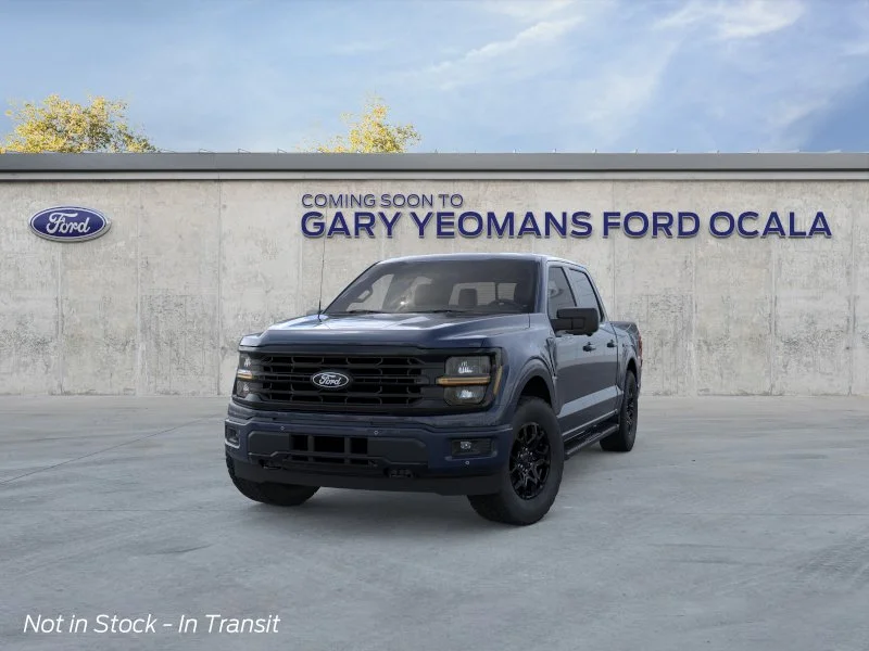 New 2026 Antimatter Blue Metallic Ford XLT image 2