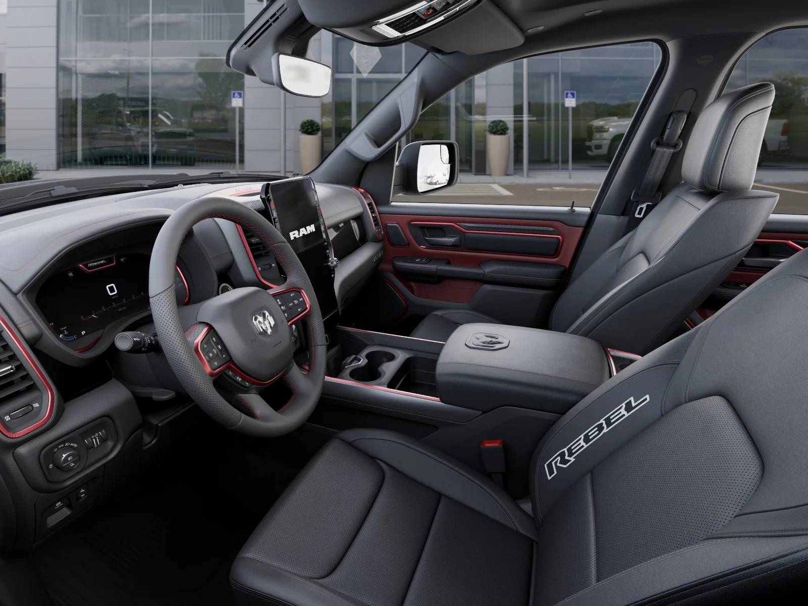 New 2026 Diamond Black Crystal Pearl-Coat Exterior Paint RAM Rebel image 50