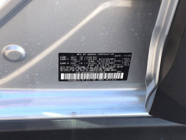 New 2026 ICE SILVER METALLIC Subaru Wilderness image 15