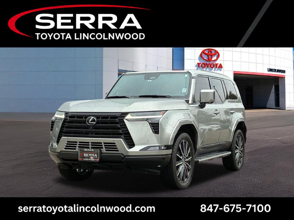 Used 2024 Silver Lexus 550 Luxury image 1