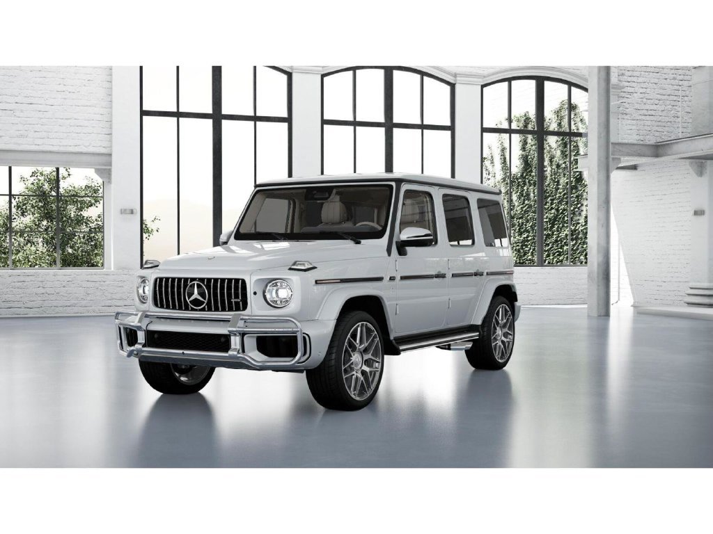 New 2027 MANUFAKTUR Moonlight White Metallic Mercedes-Benz AMG® G 63 SUV image 40