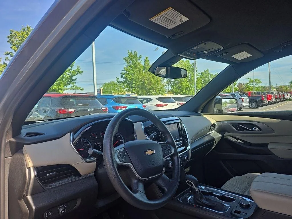Used 2023 Sterling Gray Metallic Chevrolet LS image 3