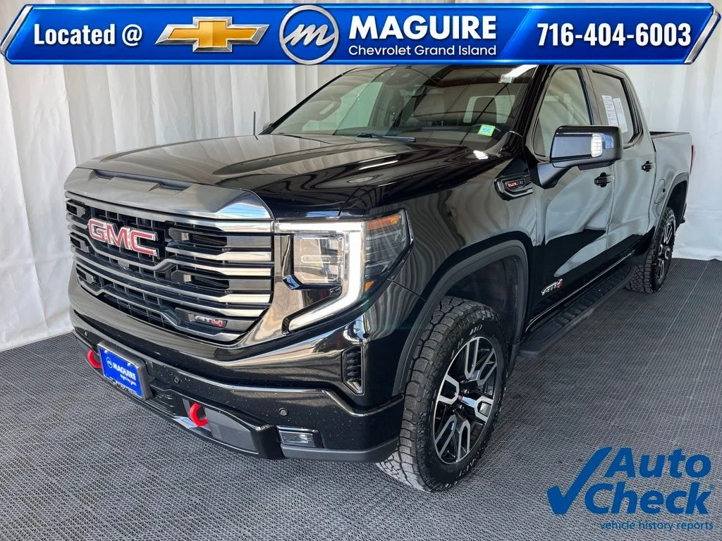 Used 2024 Black GMC AT4 image 1