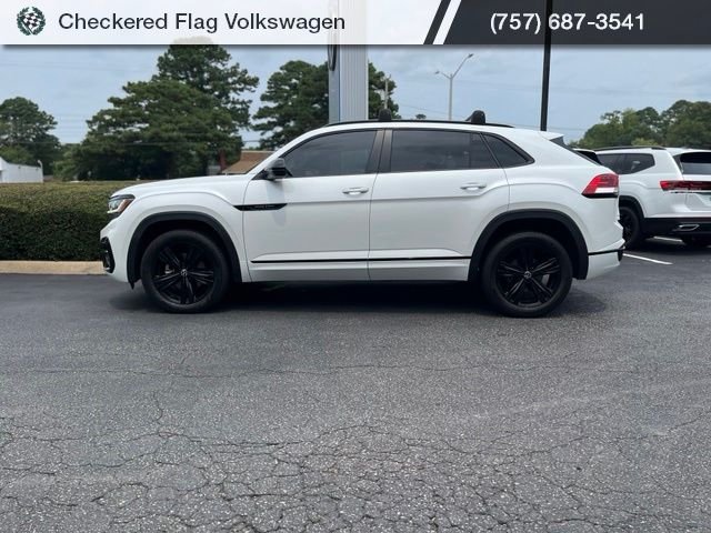 Used 2023 Opal White Pearl Volkswagen 3.6L V6 SEL R-Line image 4