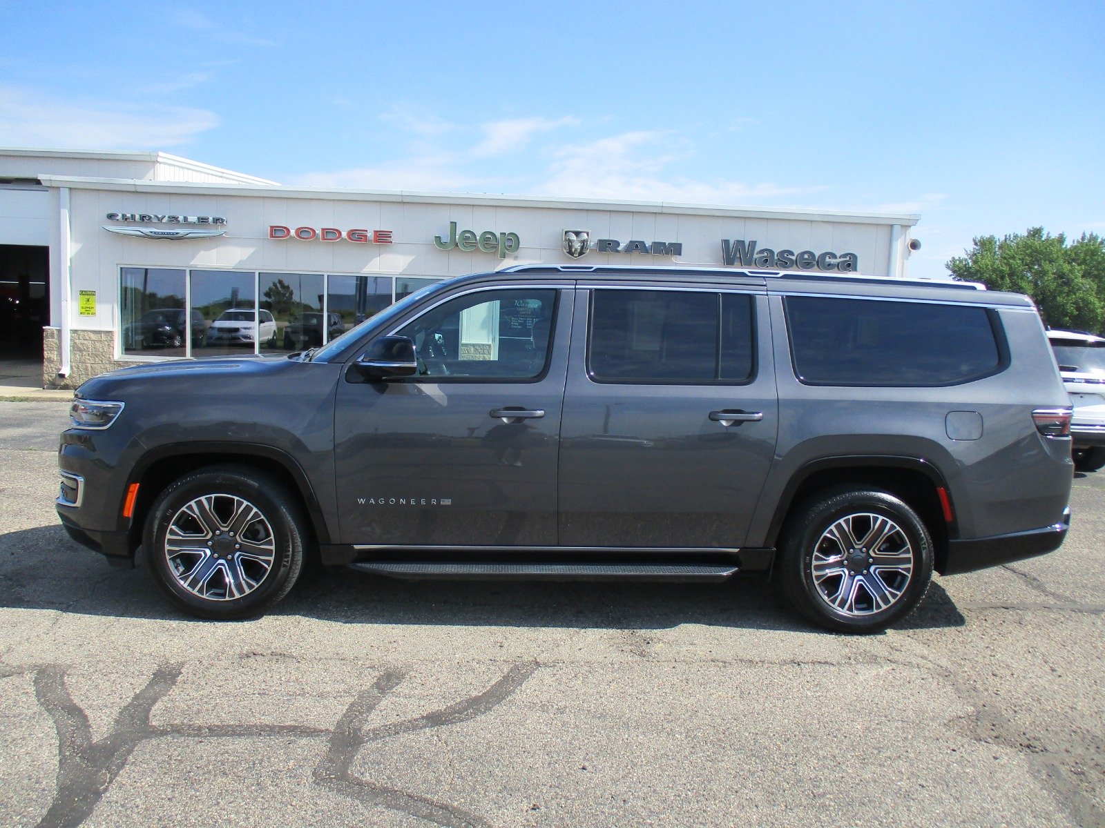 Used 2024 Jeep Wagoneer L Series II with VIN 1C4SJSBP3RS132926 for sale in Waseca, Minnesota